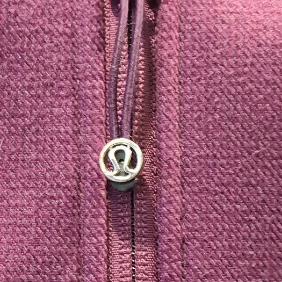 Lululemon Athletica Deep Purple Hooded Trench Coat - Picture 2 of 6